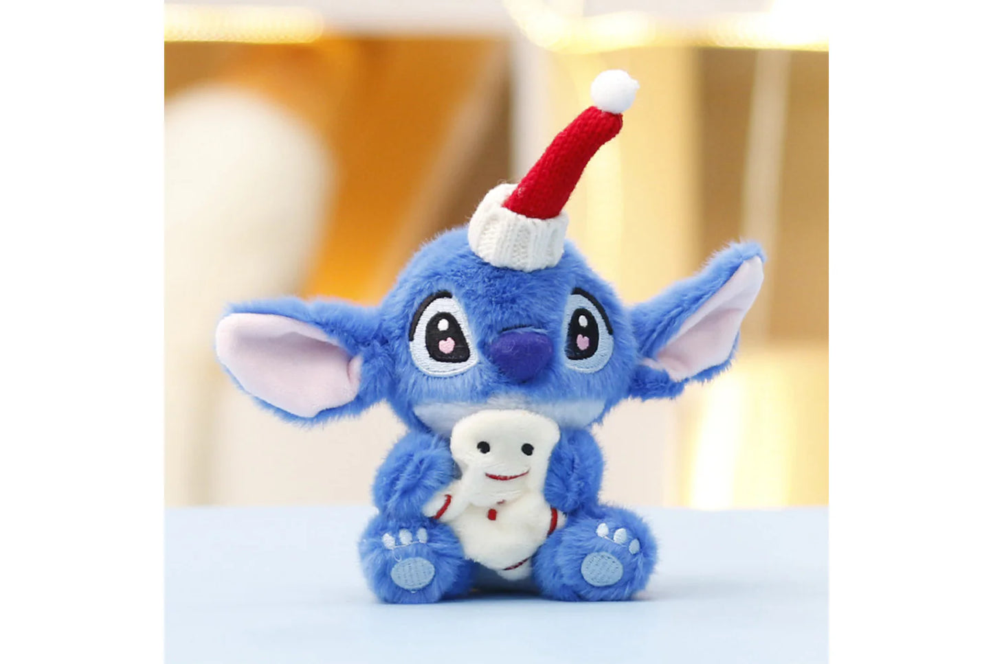 Christmas Stitch Plush Pendant | Holiday Figure | Keychain Doll