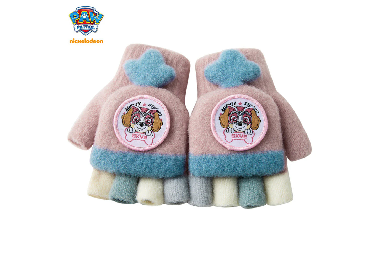 Paw Patrol Children's Flap-Fingerless Warm Gloves