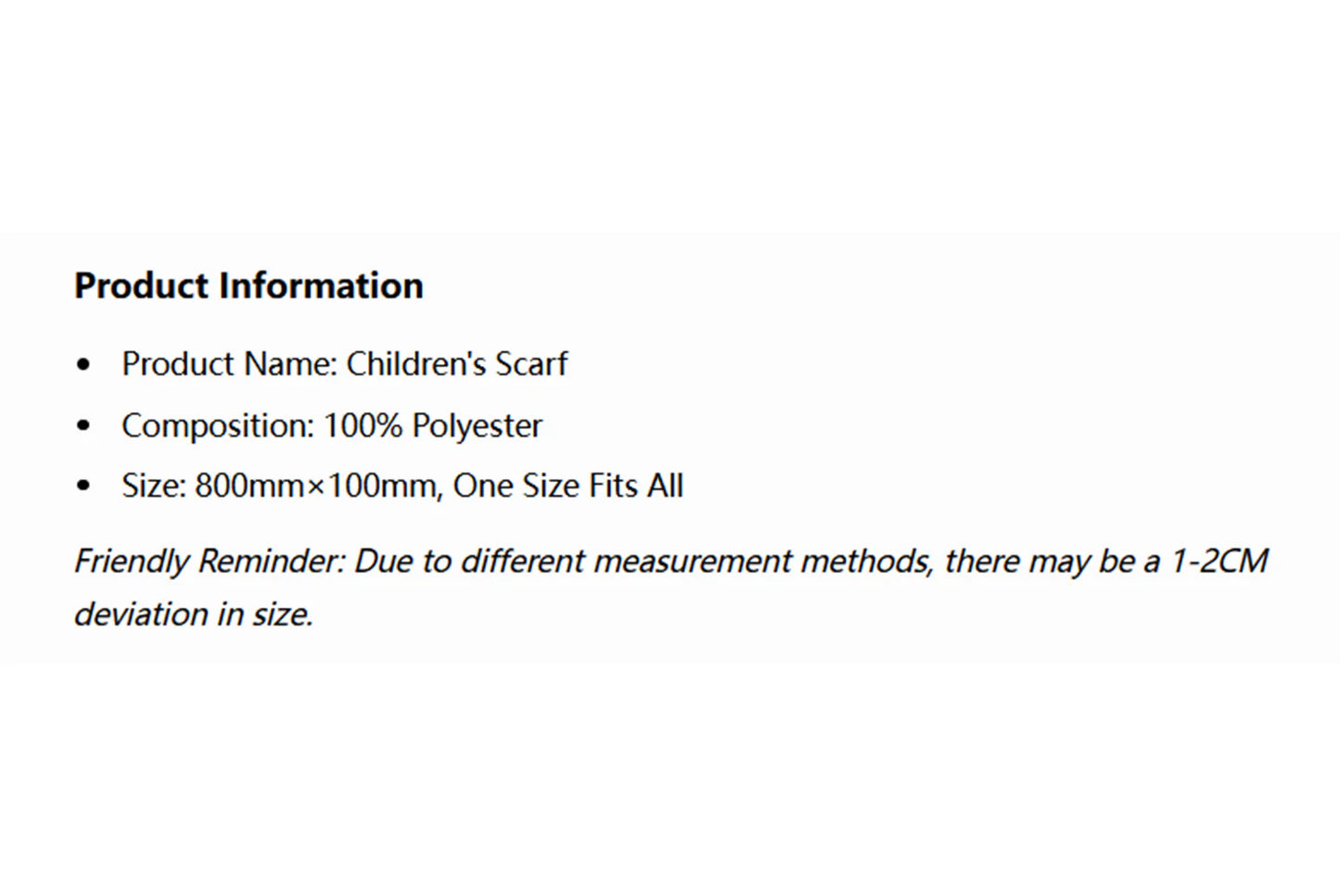 Paw Patrol New Year Red Children's Warm Scarf (Adjustable)