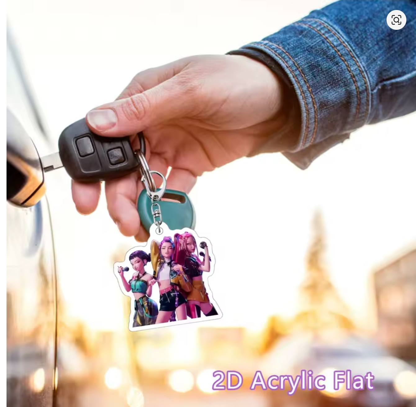 Advent Calendar 2025 24Pcs Keychain Countdown Calendar Anime Pendant Keychains Holder Car Key Ring Bag Hanging